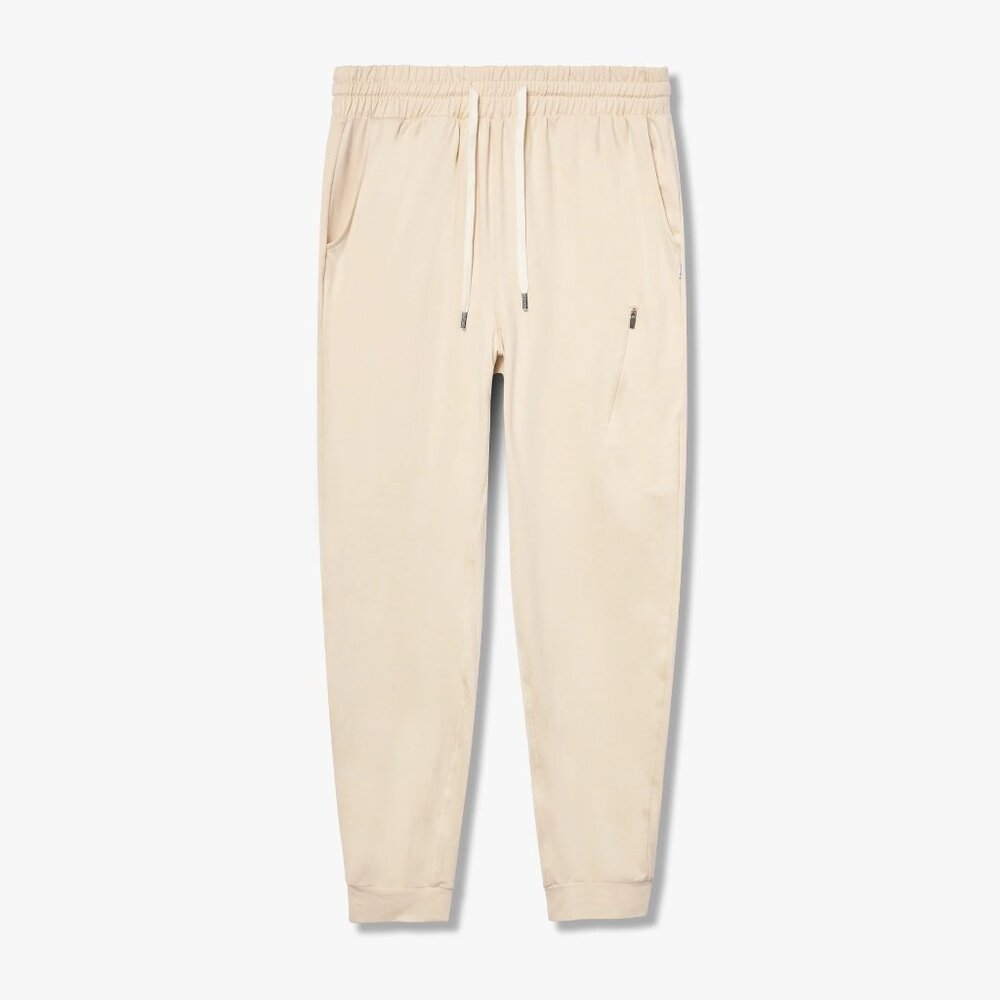 NWT Roam Joggers by FEAT CLOTHING –Soft Relaxed Fit Lounge Pants in Oatmilk XL